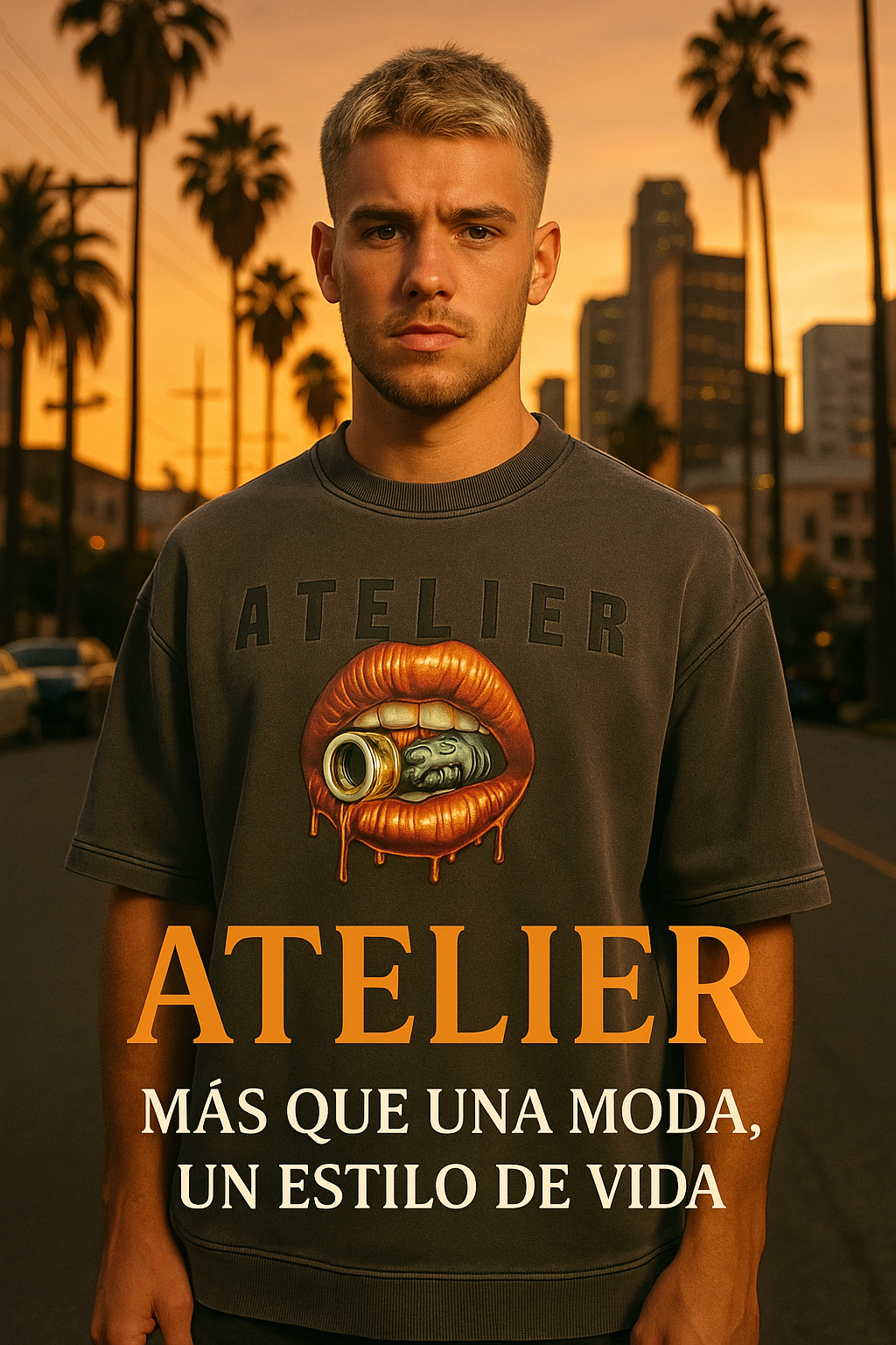 Camisa ATELIER labios