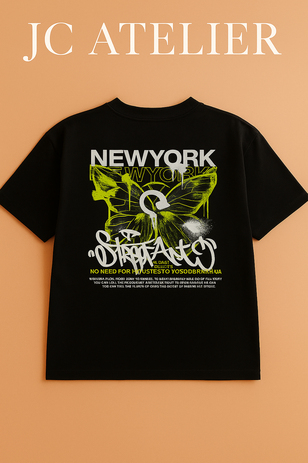 CAMISETA “STREET ART – NEW YORK” – JC ATELIER