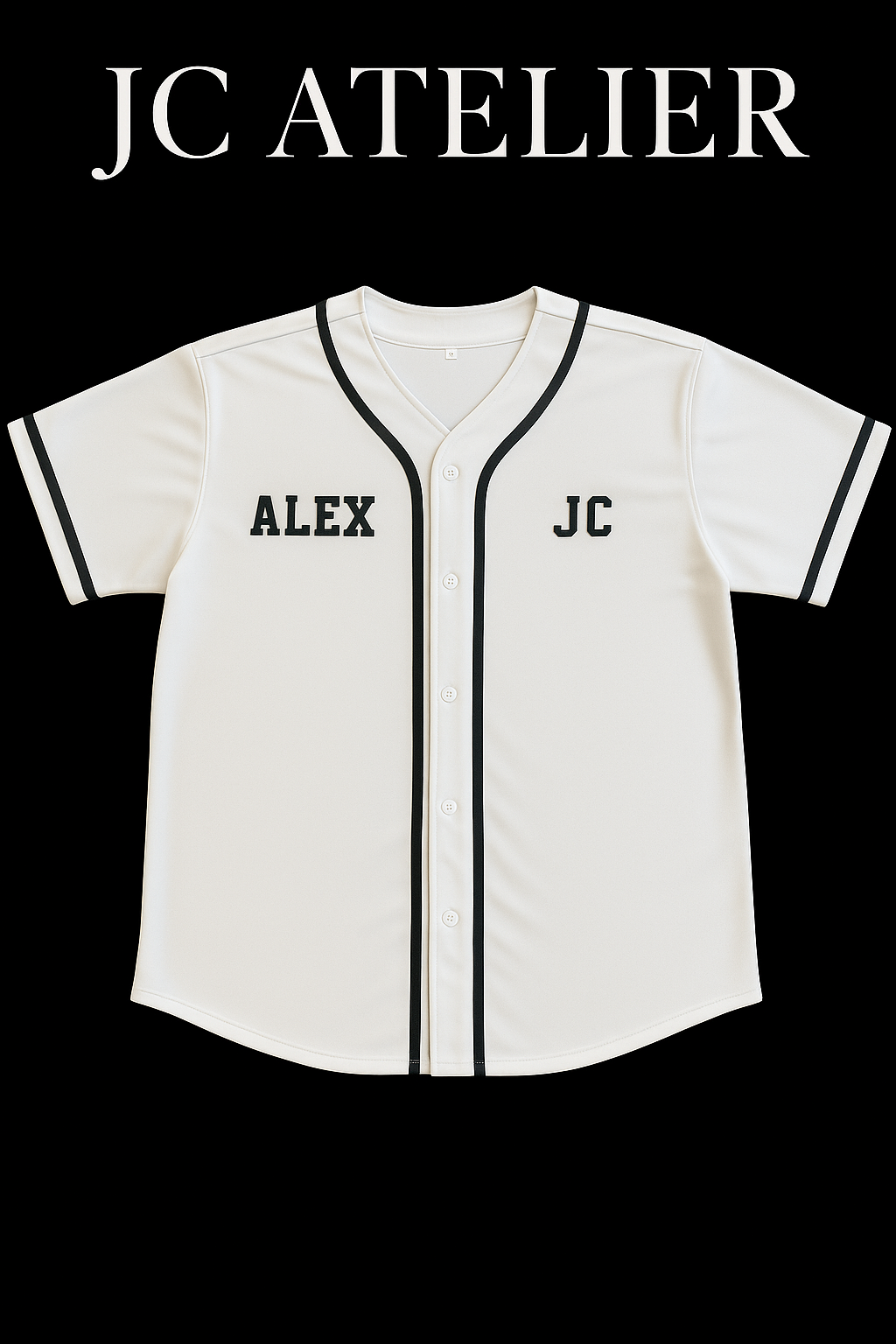 Camiseta Beisbolera  Edición Exclusiva JC ATELIER