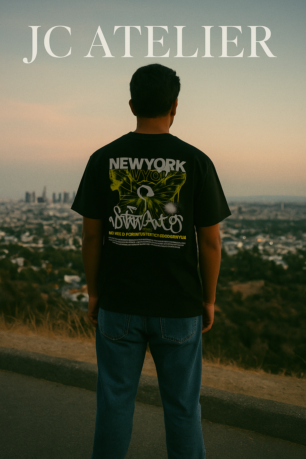 CAMISETA “STREET ART – NEW YORK” – JC ATELIER