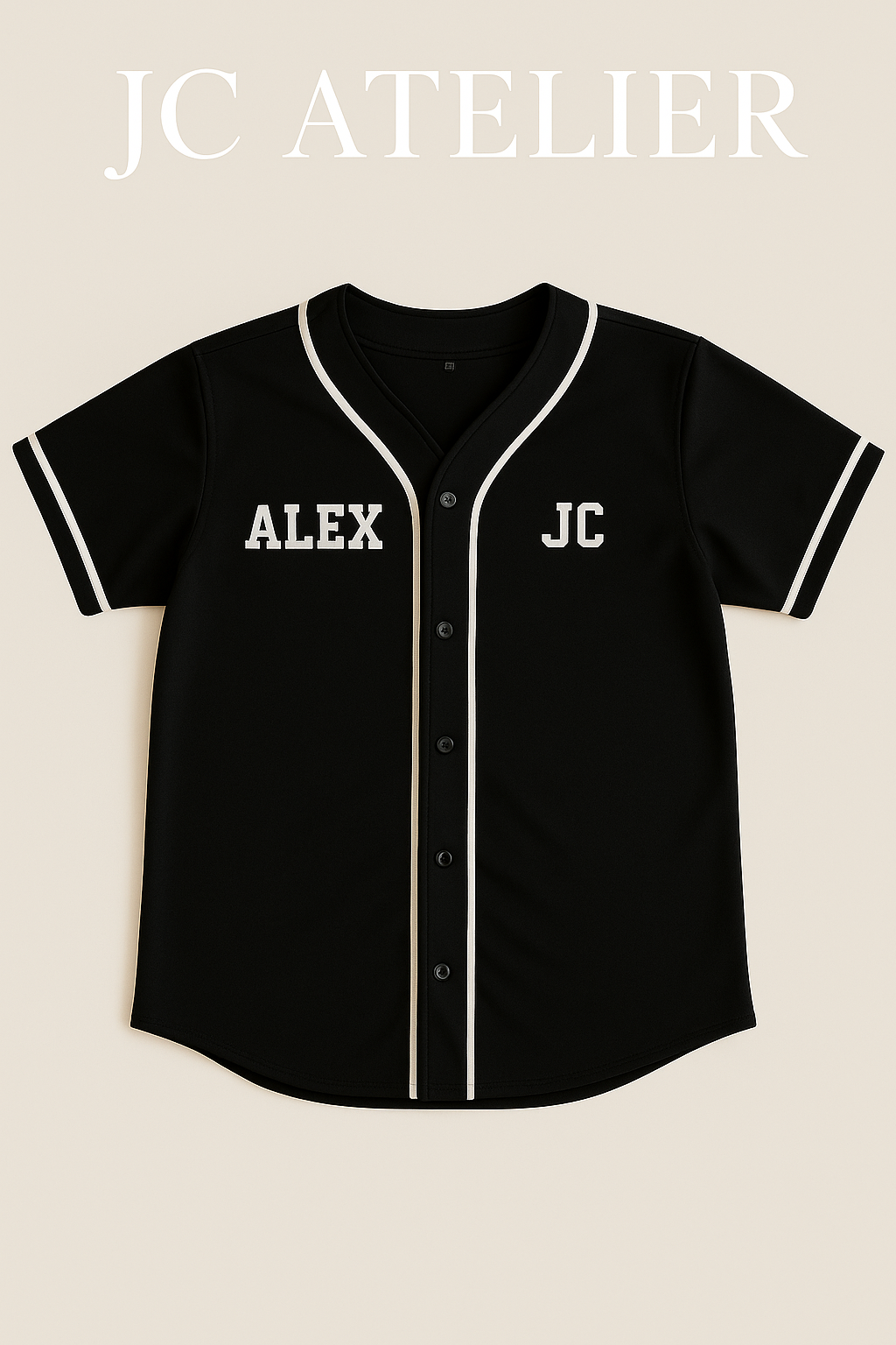 Camiseta Beisbolera  Edición Exclusiva JC ATELIER