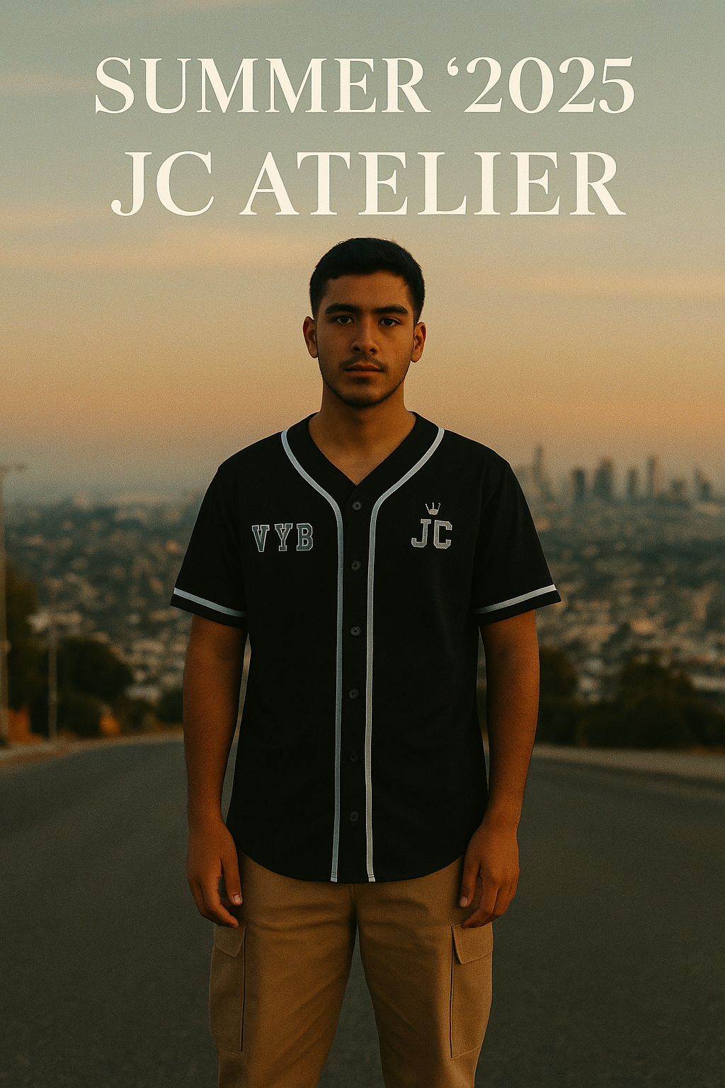 Camiseta Beisbolera  Edición Exclusiva JC ATELIER